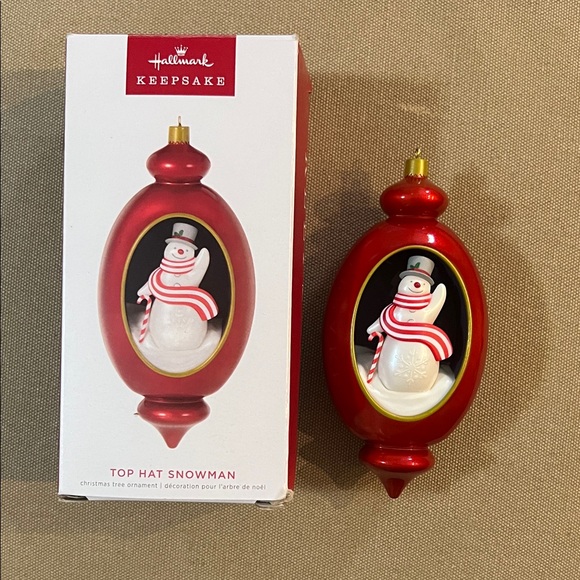 Hallmark Other - Hallmark 2022 Limited Edition Top Hat Snowman